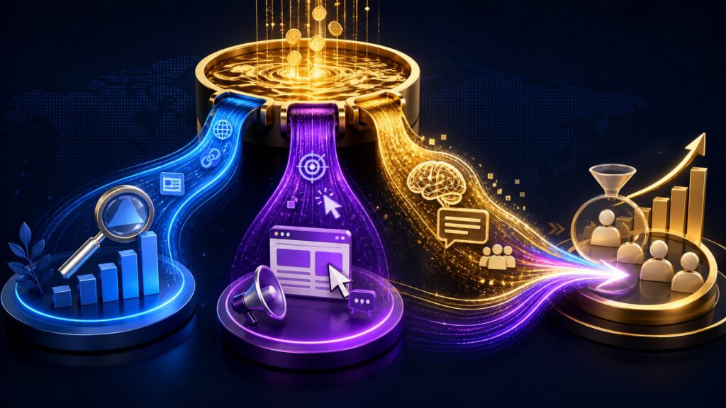 Как распределить бюджет между SEO, контекстной рекламой и GEO/AEO: полное руководство для бизнеса
