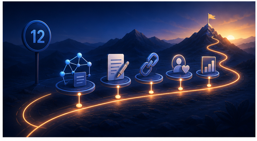 Стратегия SEO-продвижения сайта на 12 месяцев